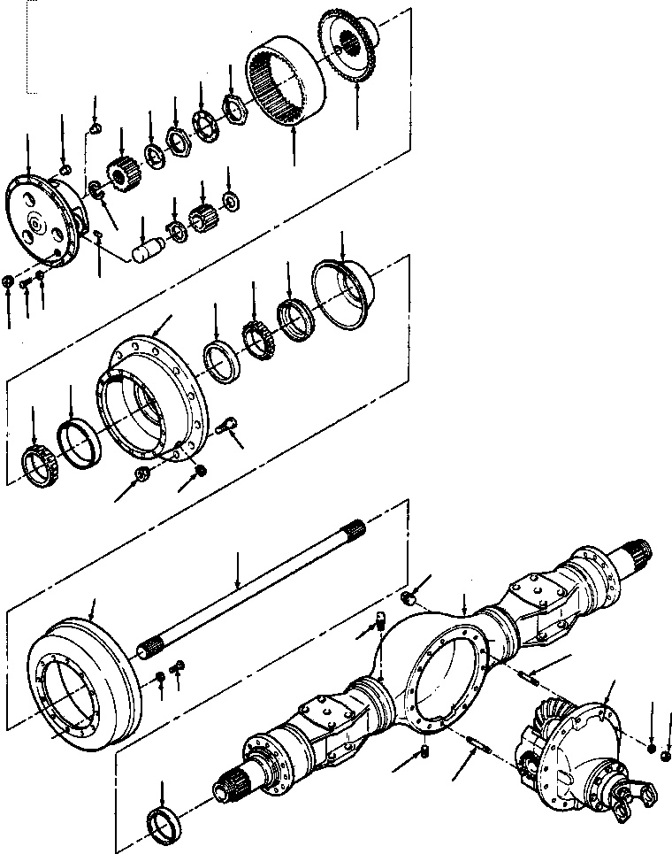 BUTTON, AXLE SHAFT THRUST 104 975 KOMATSU