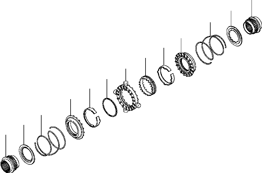 DIFFERENTIAL, NoSPIN 134 862 KOMATSU