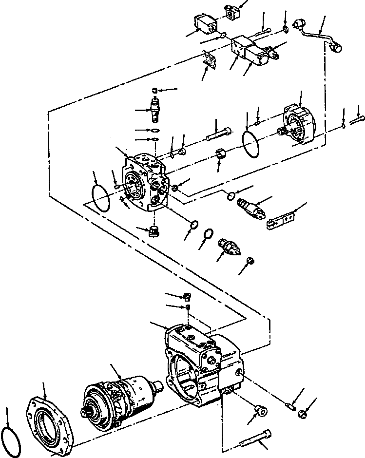 PUMP, TRACTION DRIVE 155 712 KOMATSU
