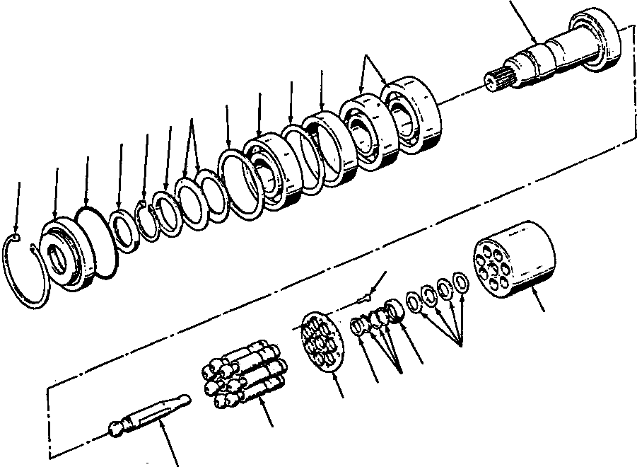MOTOR, TRACTION DRIVE (155 716) KOMATSU
