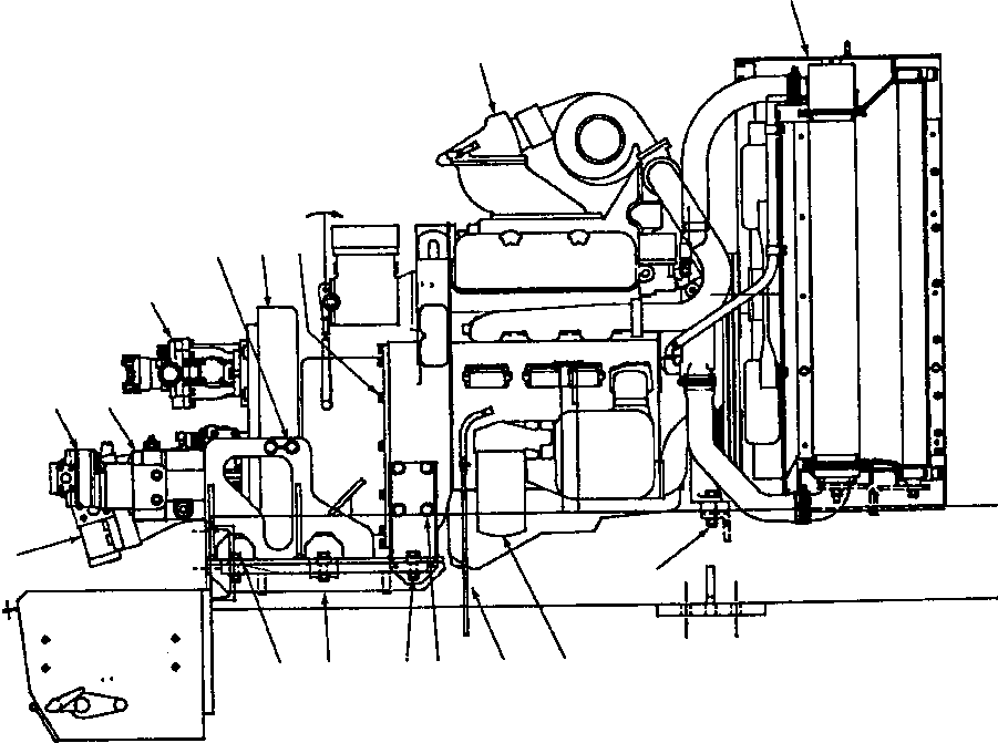 болт 10 723 KOMATSU
