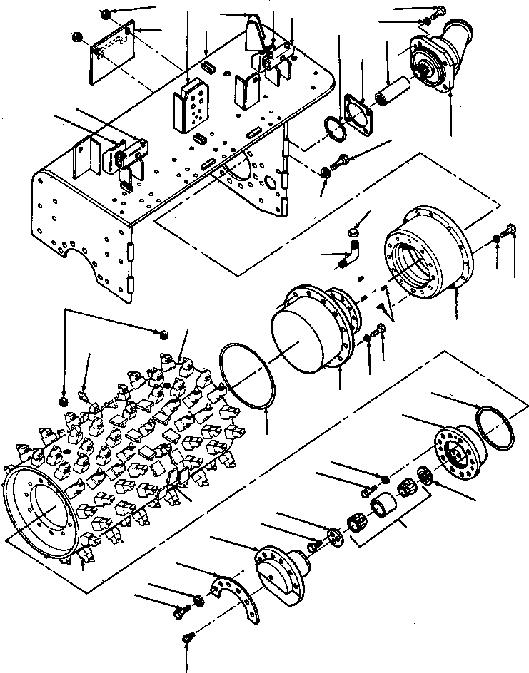 BOLT, DRILLED HEAD 10 105 KOMATSU