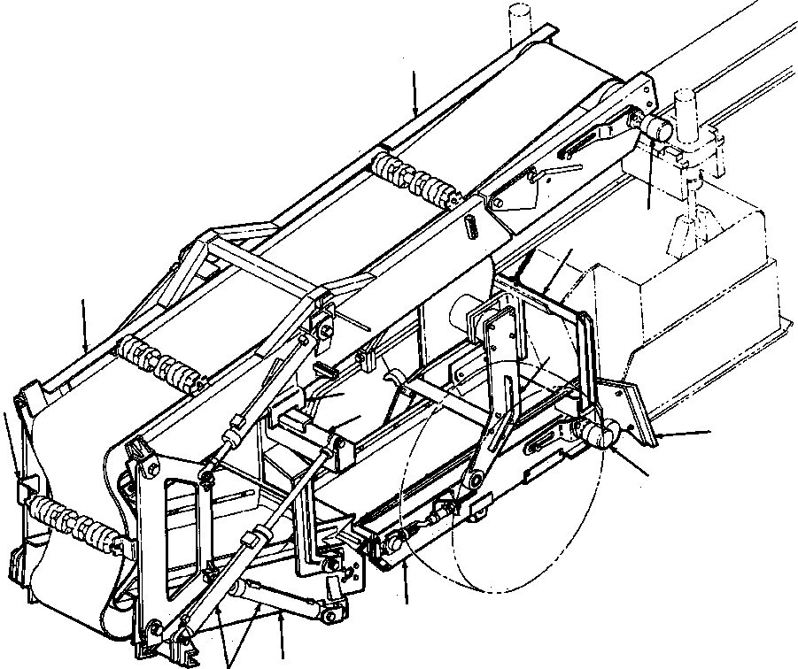 PLATE, SUPPORT 162 146 KOMATSU