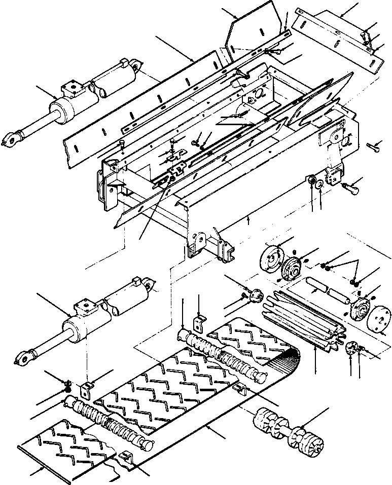 винт установочный 105 233 KOMATSU