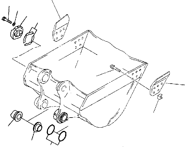 ARM CYLINDER GROUP (\7\707-01-XU960) KOMATSU