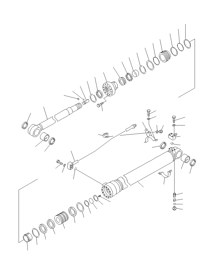 Трубка 707-86-55700 KOMATSU