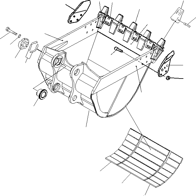 Ковш 208-934-J150 KOMATSU