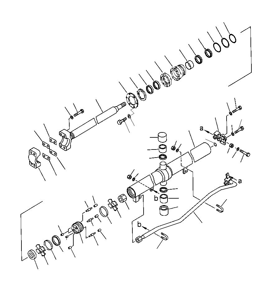 TUBE, L.H 707-86-69210 KOMATSU