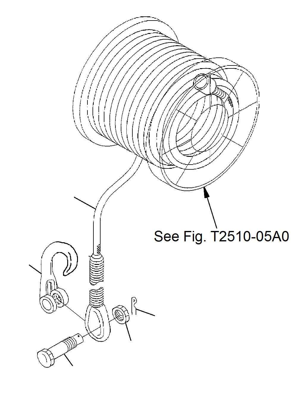 ROPE, WIRE 14X-96-01960 KOMATSU