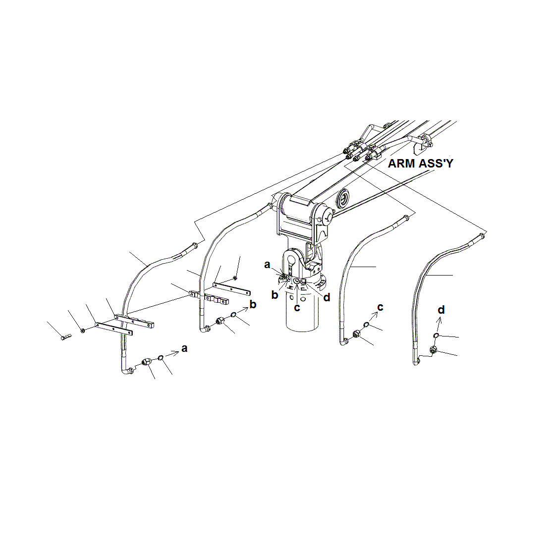 Переходник 207-935-JH30 KOMATSU