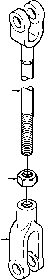 ROD ASSY, RIGHT LOWER STEERING 1233 374 H91 KOMATSU
