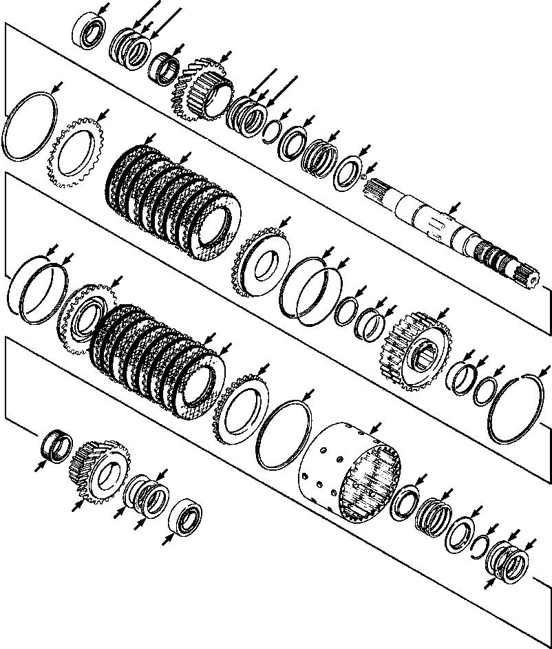 KIT, HUB AND DRUM 741 779 C3 KOMATSU