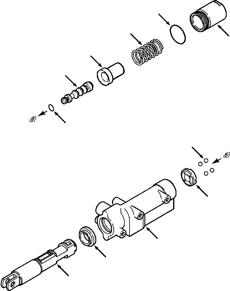 SEAL, SPOOL WIPER 1269 756 H1 KOMATSU