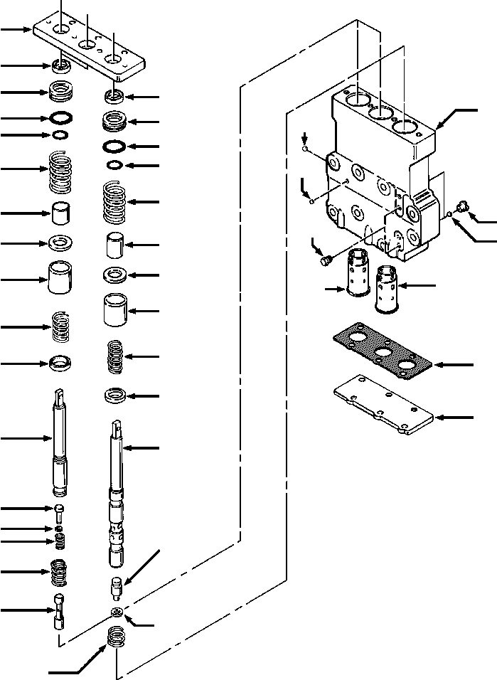 GASKET, REAR 662 398 C3 KOMATSU
