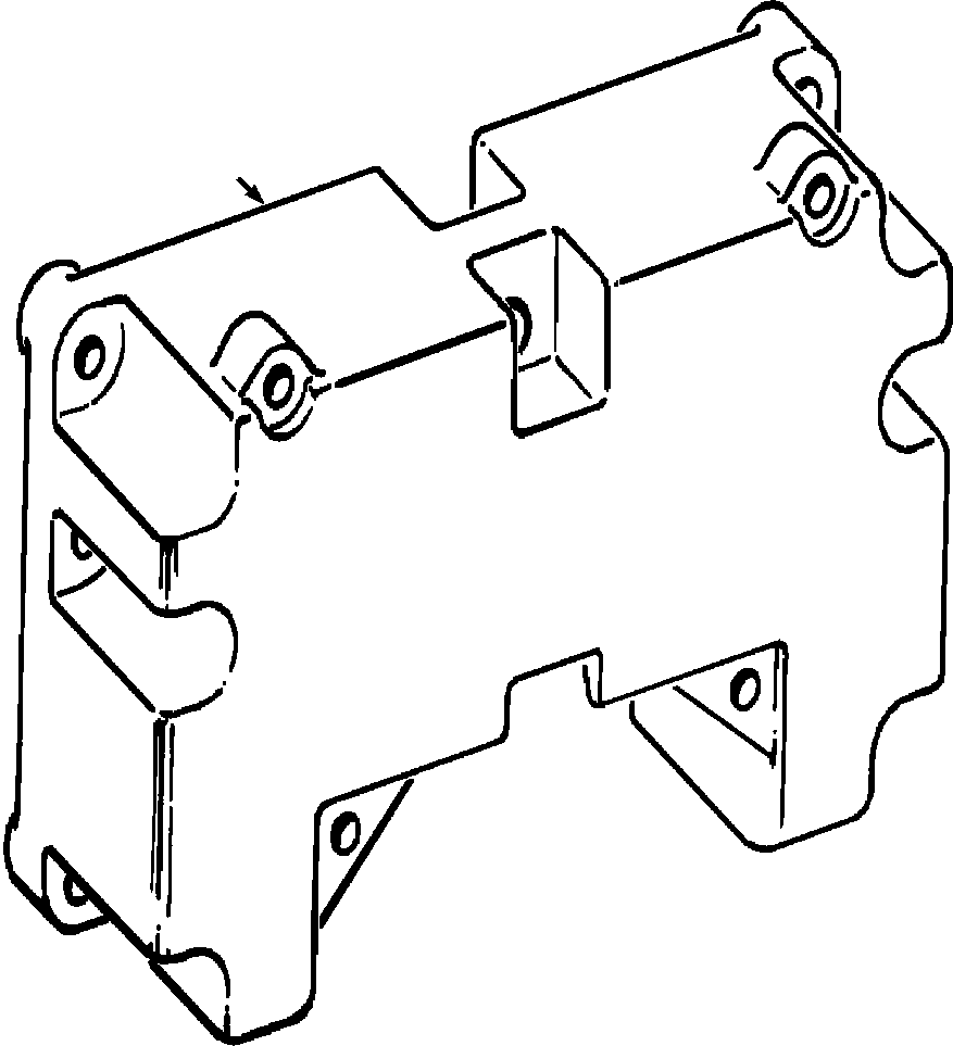 COUNTERWEIGHT - 1500 LBS 602 410 C2 KOMATSU