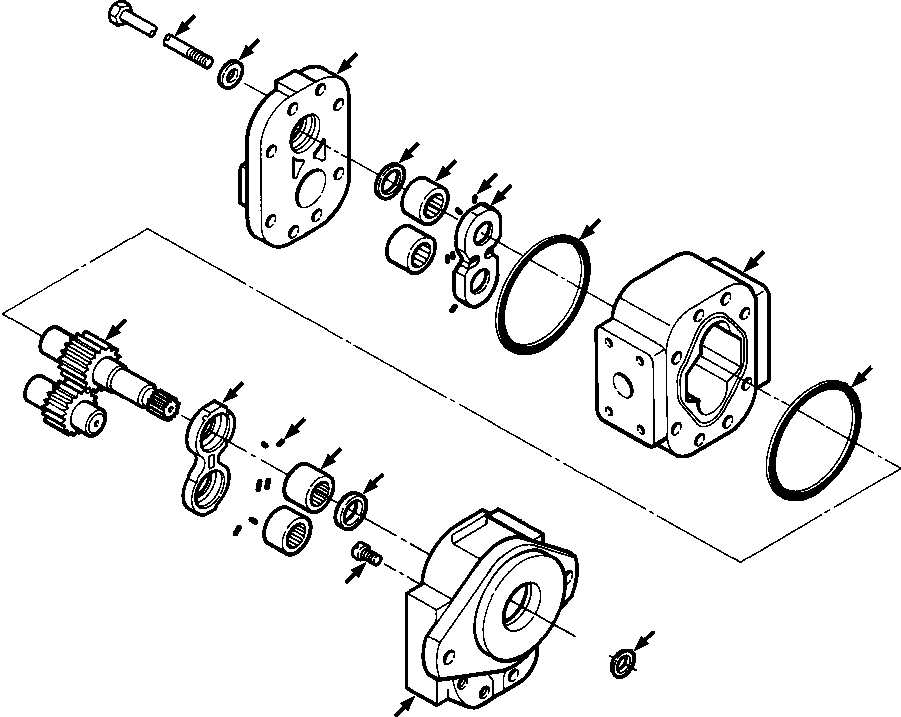 Штифт установочный 20 024 R1 KOMATSU