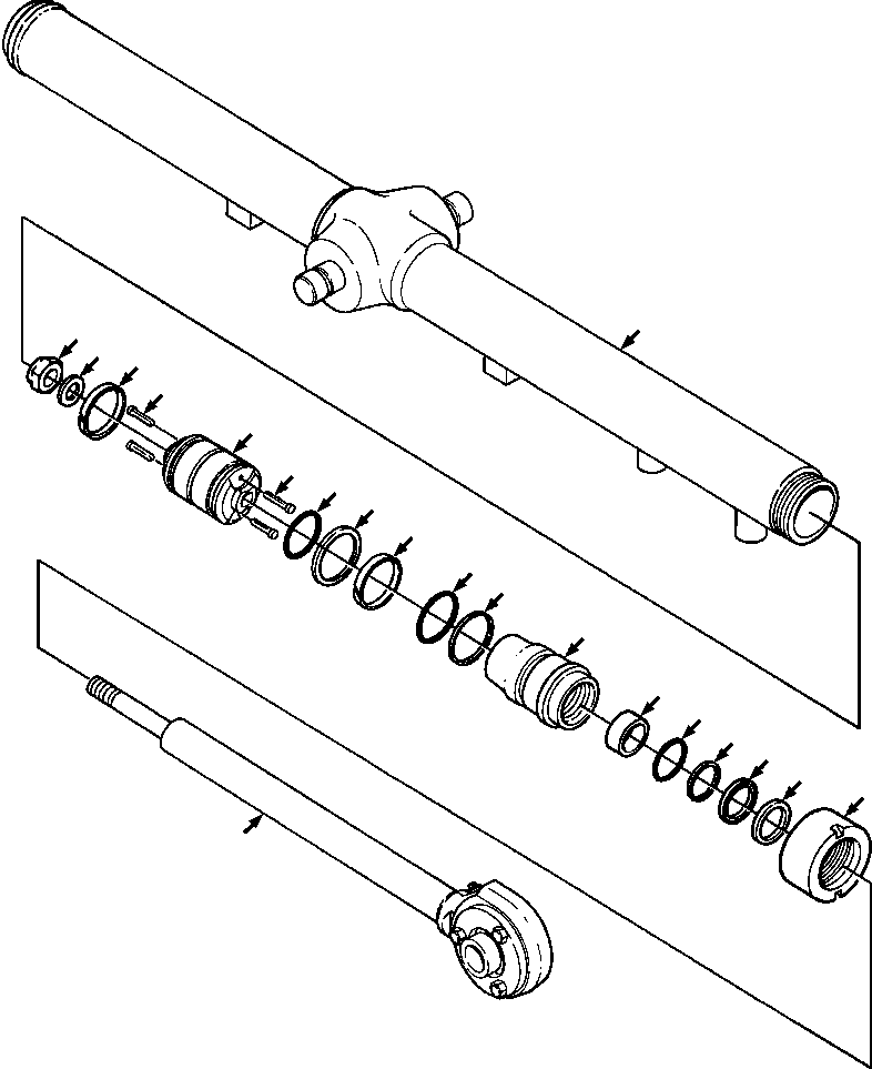 POPPET, PISTON 656 307 C1 KOMATSU