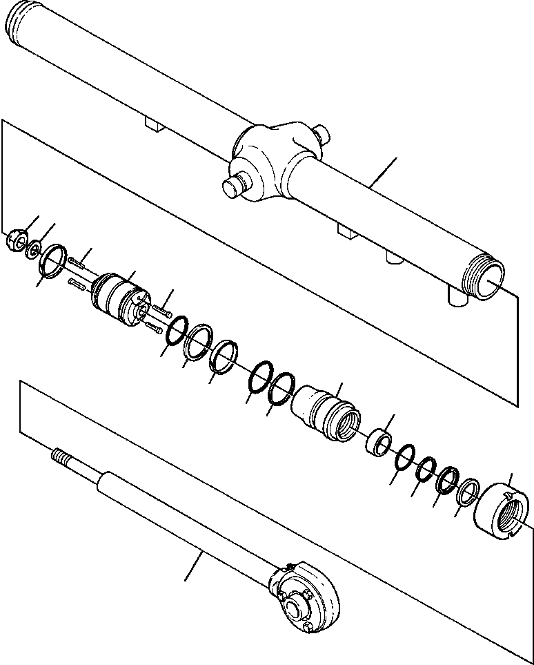 HOUSING, CYLINDER 1233 689 H91 KOMATSU