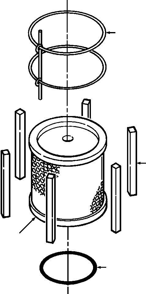 ELEMENT, STRAINER 733 959 C2 KOMATSU