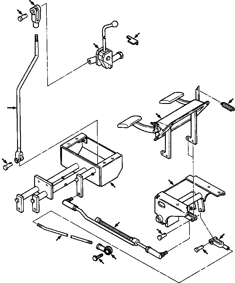 SPRING, DECELERATOR PEDAL RETURN 740 926 C1 KOMATSU