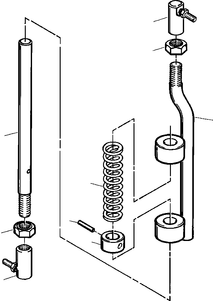 ROD, OVERRIDE 1237 852 H1 KOMATSU
