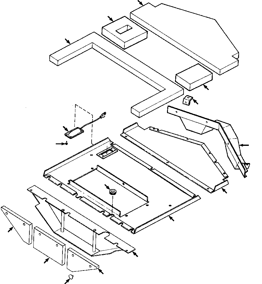 SCREW, MOUNTING - #8NCx1/2 450 560 KOMATSU