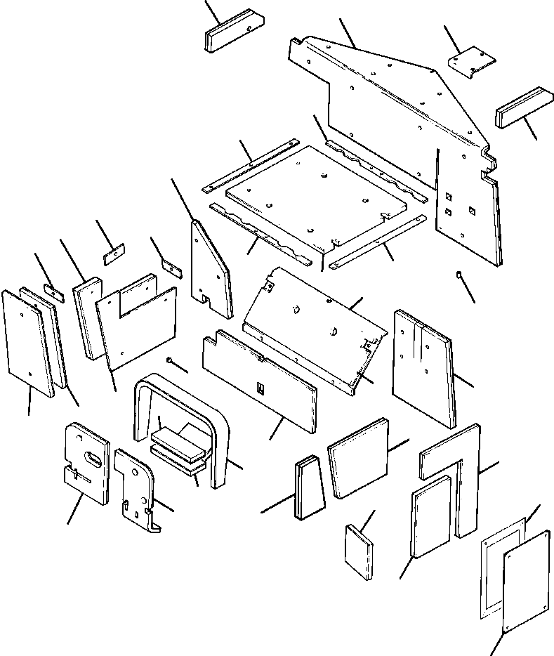 Фиксирующая пластина 739 352 C1 KOMATSU