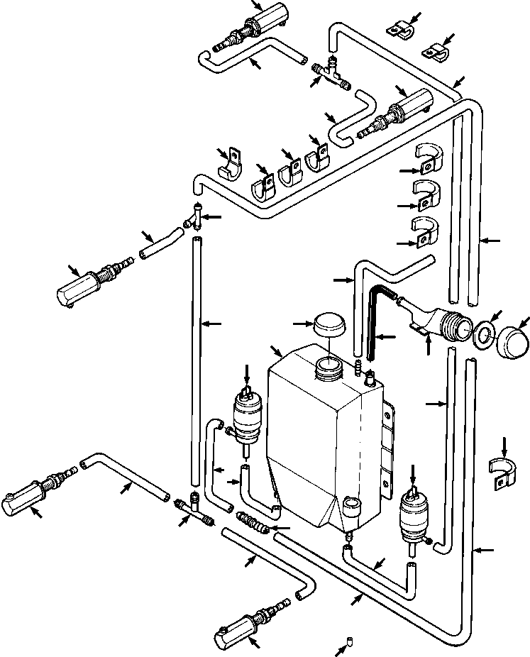 Хомут шланга 622 965 C1 KOMATSU