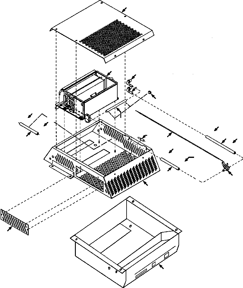 ROOF ASSEMBLY, MAIN (1308 786 H91) KOMATSU