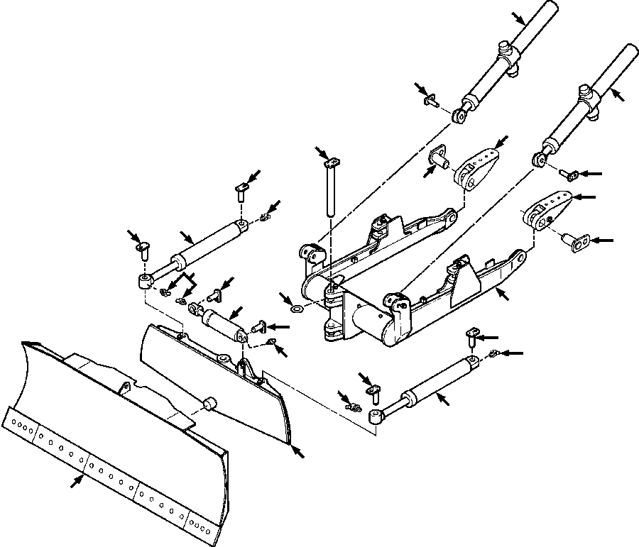 BLADE EQUIPMENT (1282 142 H91) KOMATSU