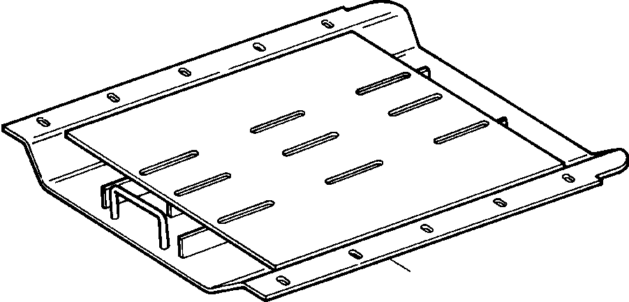 TRANSMISSION GUARD 633 267 C91 KOMATSU