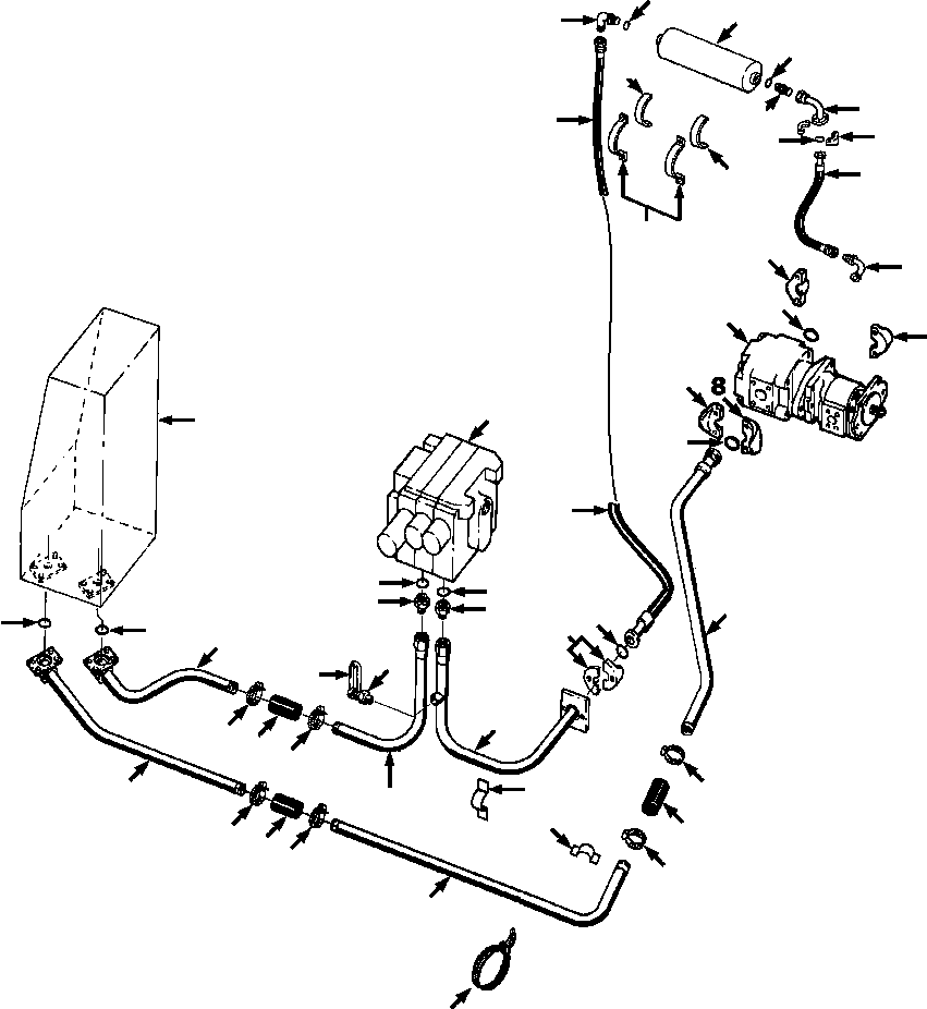 PKG, EQUIPMENT PUMP NOISE REDUCTION 1305 793 H91 KOMATSU