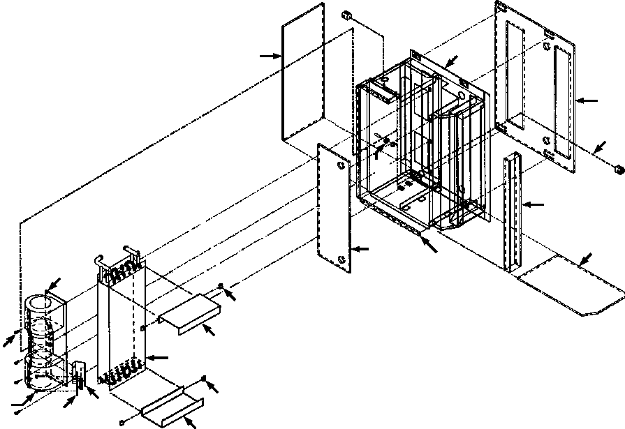 HOUSING ASSY, COIL 1308 787 H91 KOMATSU