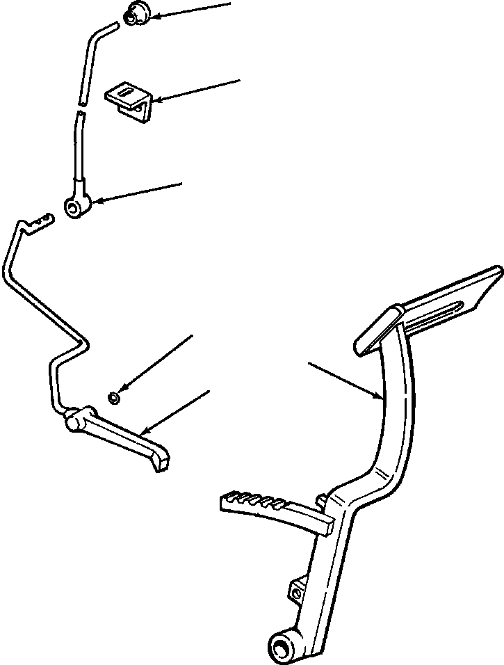 BRACKET, BRAKE PAWL 652 726 C1 KOMATSU