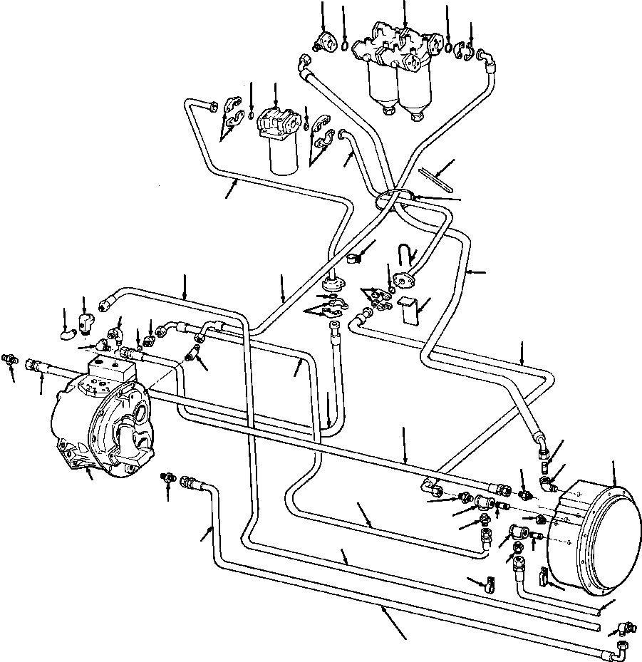 TEE, PUMP INLET REDUCER 186 533 KOMATSU