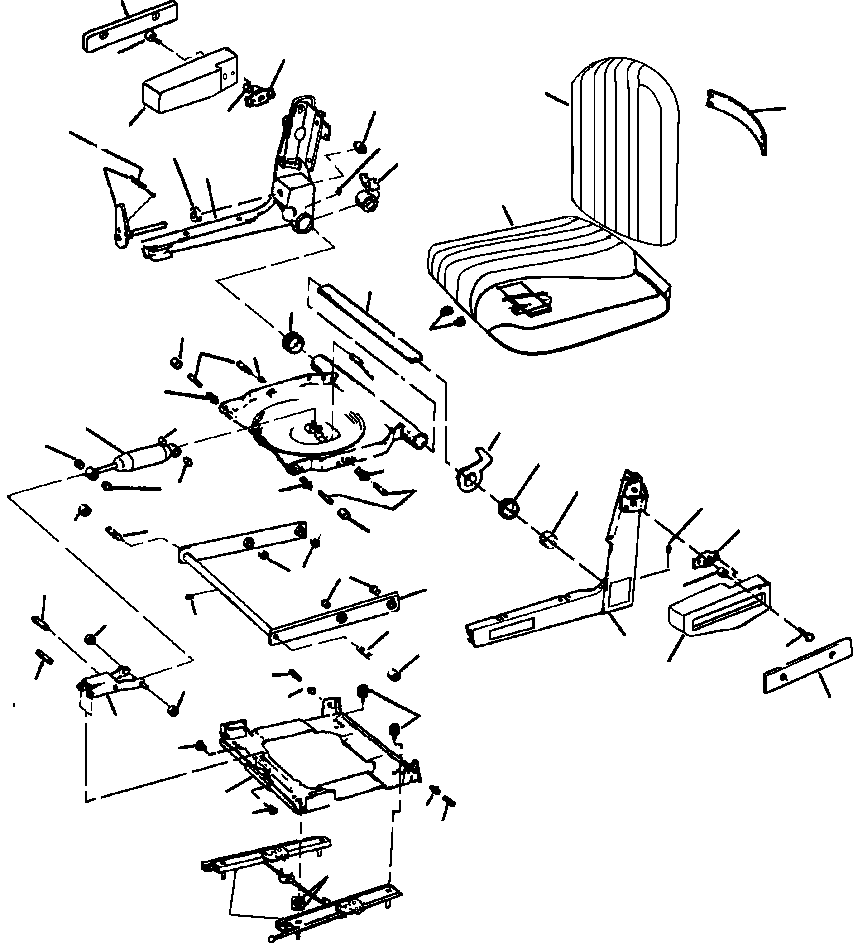 KIT, COVER PAD AND CLIPS 937 861 C1 KOMATSU