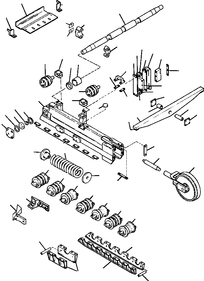 GUARD ASSEMBLY, PIVOT SHAFT AREA (732 035 C91) KOMATSU