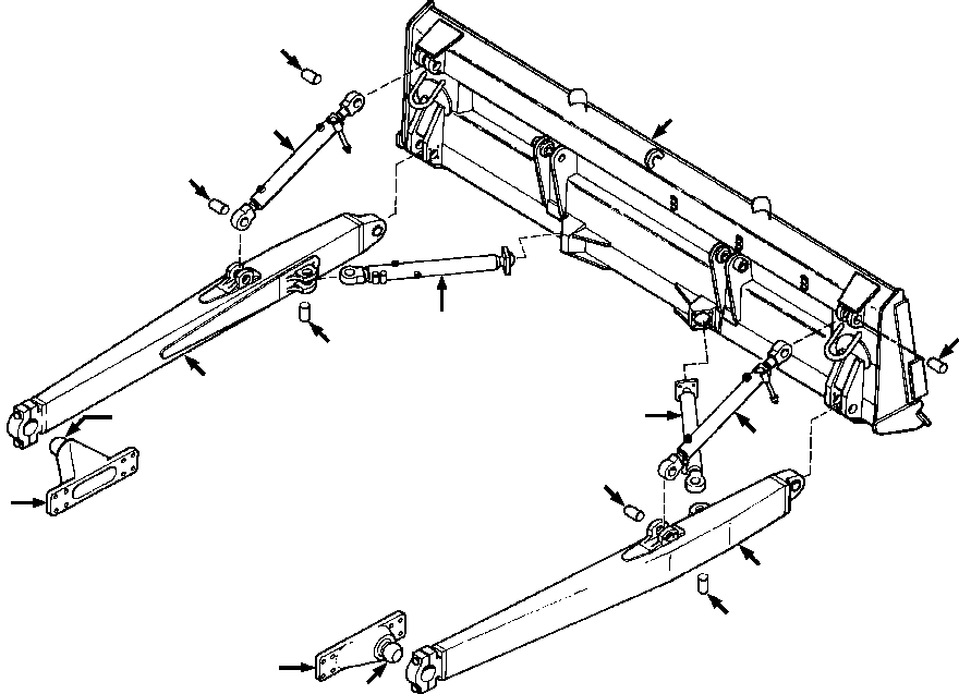 BLADE EQUIPMENT ( 711 596 C91) KOMATSU