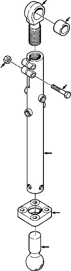 STRUT ASSEMBLY, DIAGONAL ( 711 573 C91) KOMATSU
