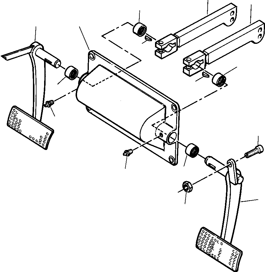 LEVER, CLAMPED 1211 237 H1 KOMATSU