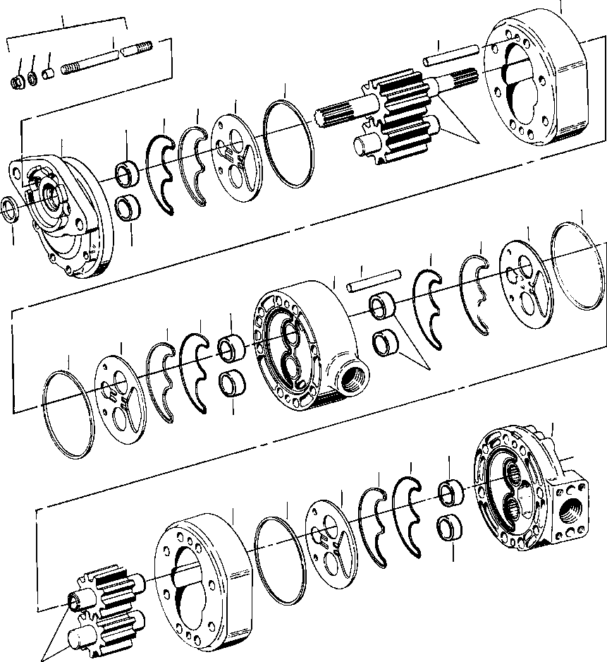 PUMP ASSEMBLY, CHARGE AND SCAVENGE 715 475 C91 KOMATSU