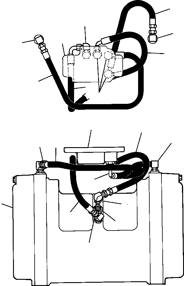 STEERING ASSEMBLY, SINGLE SPEED 741 718 C91 KOMATSU