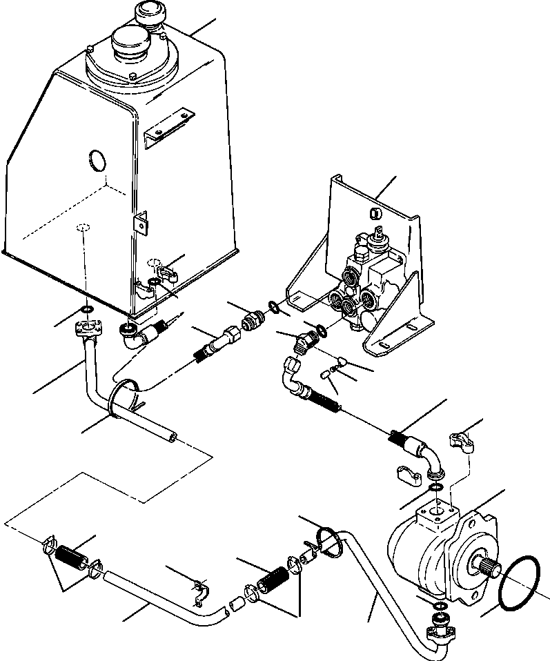 HYDRAULIC PUMP (703 902 C91) KOMATSU
