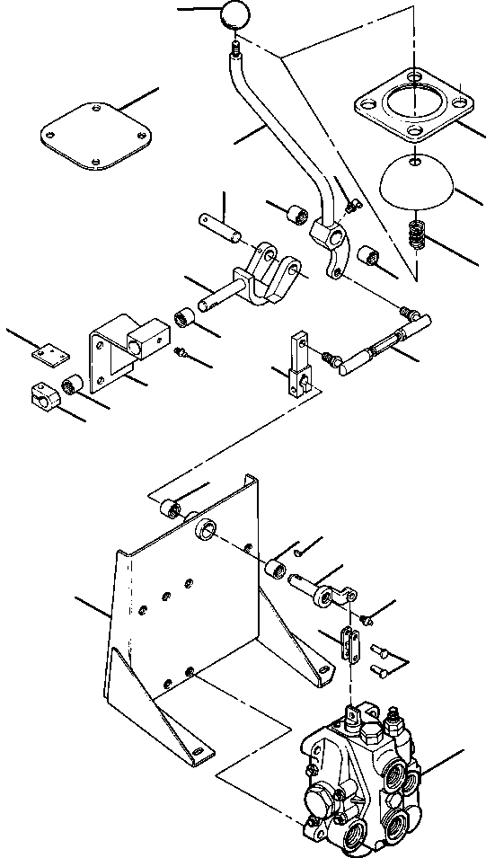 VALVES AND MOUNTING (703 912 C91) KOMATSU
