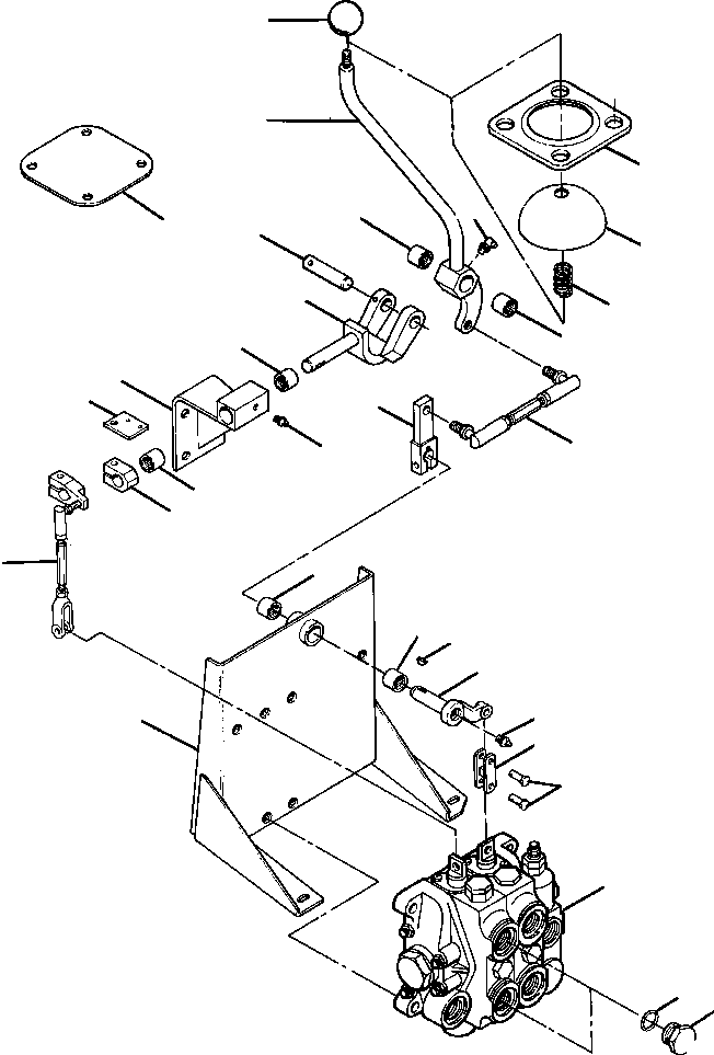 VALVES AND MOUNTING (703 903 C91) KOMATSU