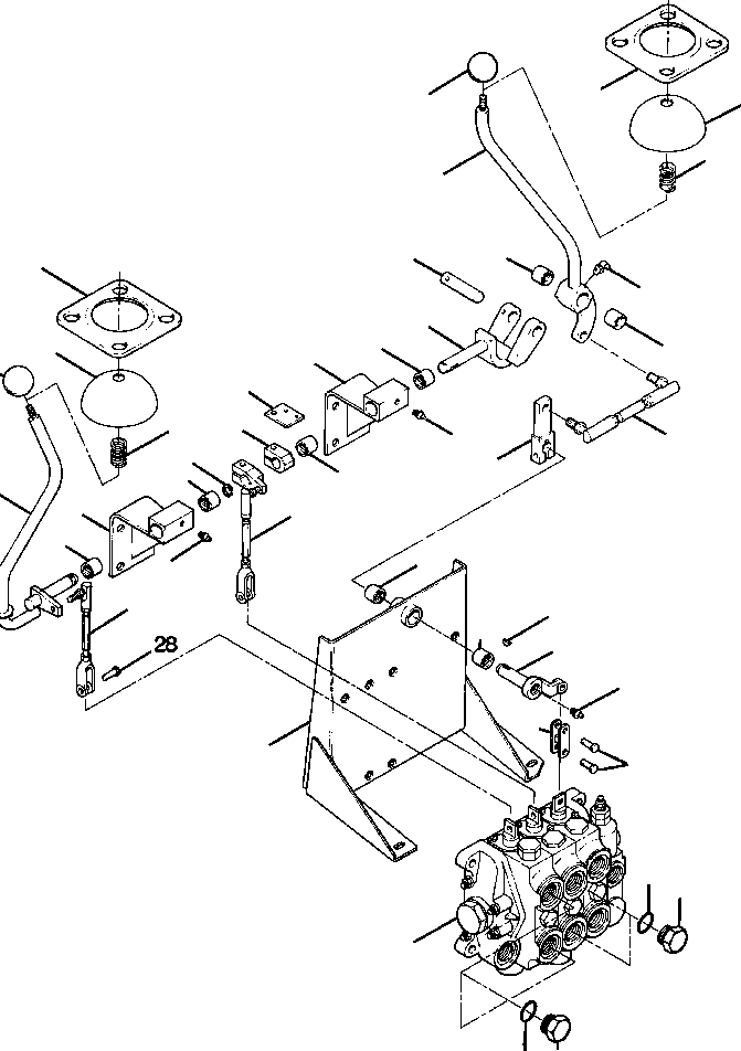 VALVES AND MOUNTING (703 914 C91) KOMATSU