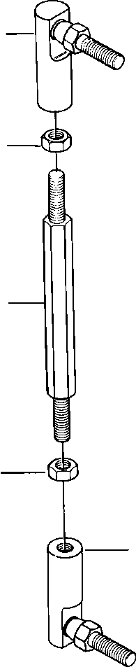 LINK, TURNBUCKLE 742 452 C1 KOMATSU