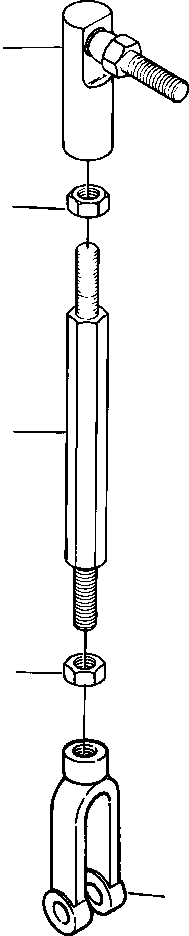 LINK, TURNBUCKLE 742 451 C1 KOMATSU