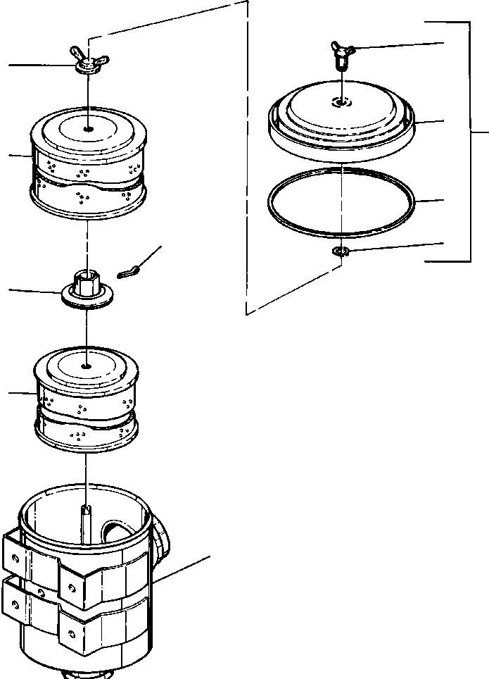 ELEMENT, SAFETY FILTER 627 935 C1 KOMATSU