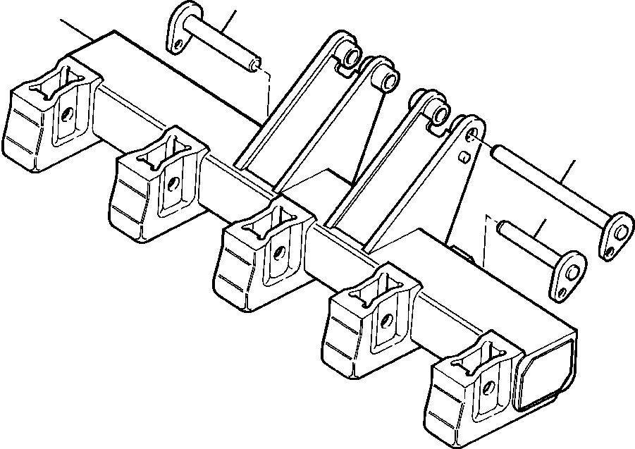 TOOLBEAM ASSEMBLY (710 100 C92) KOMATSU